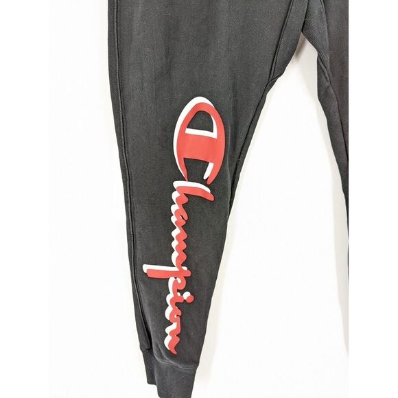 Champion Reverse Weave Men's Coca Cola Coke Black Jogger Sweat Pants, Medium - Picture 3 of 6